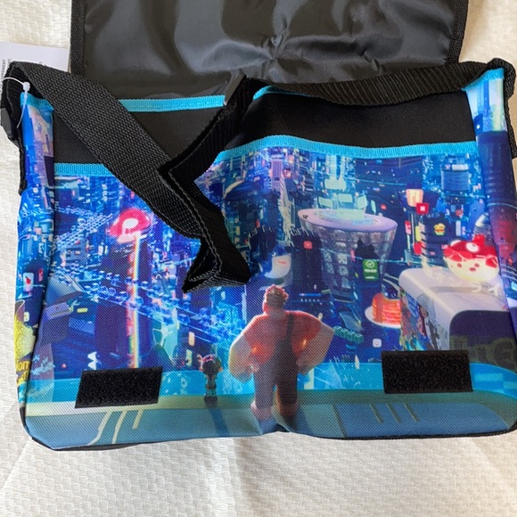 Ralph Breaks the Internet MESSENGER BAG Tote DMC Disney Movie Club BNIP - Picture 4 of 6